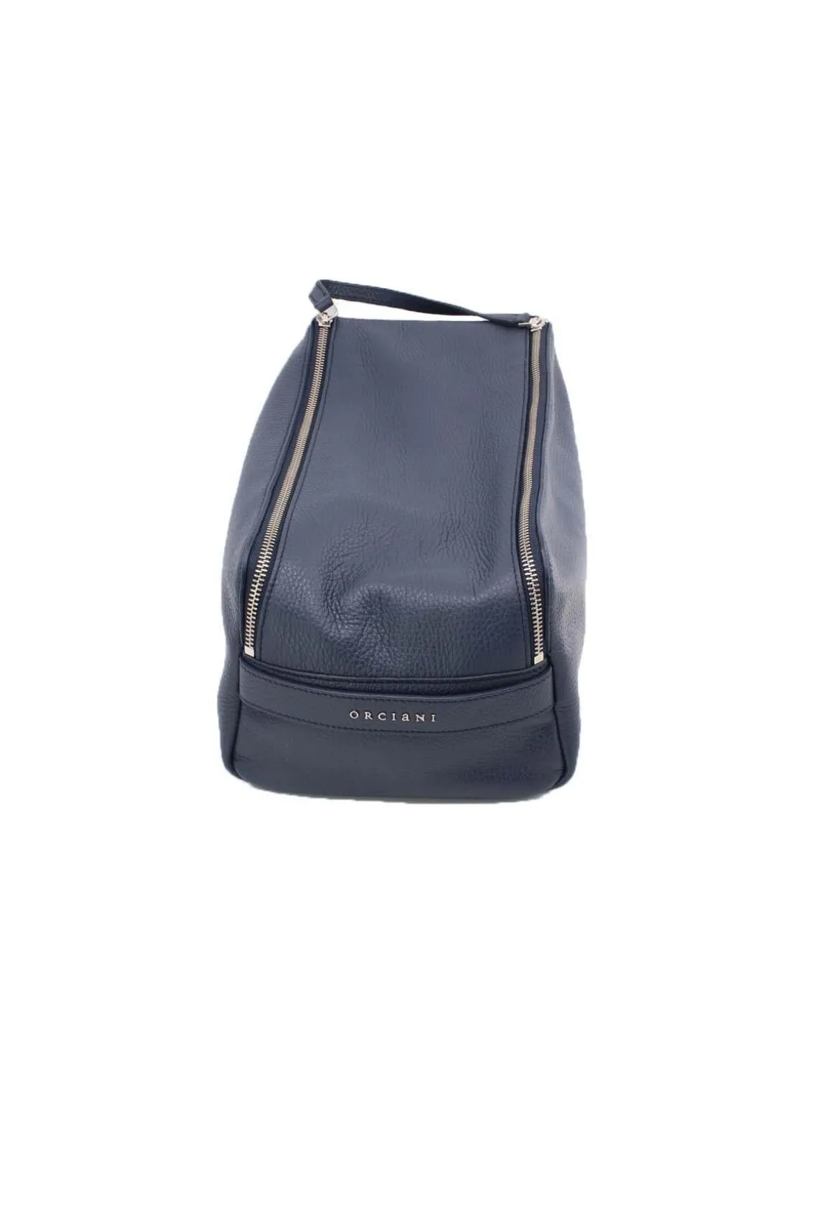 Beauty case uomo in pelle Orciani