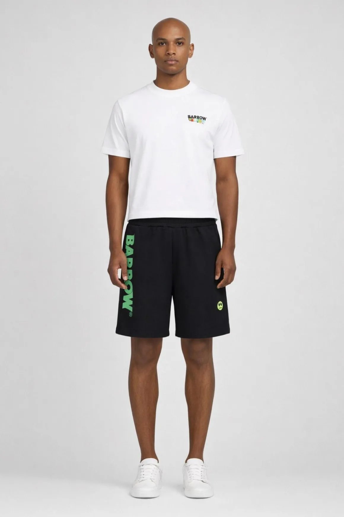 Bermuda in Felpa con Maxi Logo