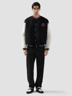 Bomber con patch Kittho