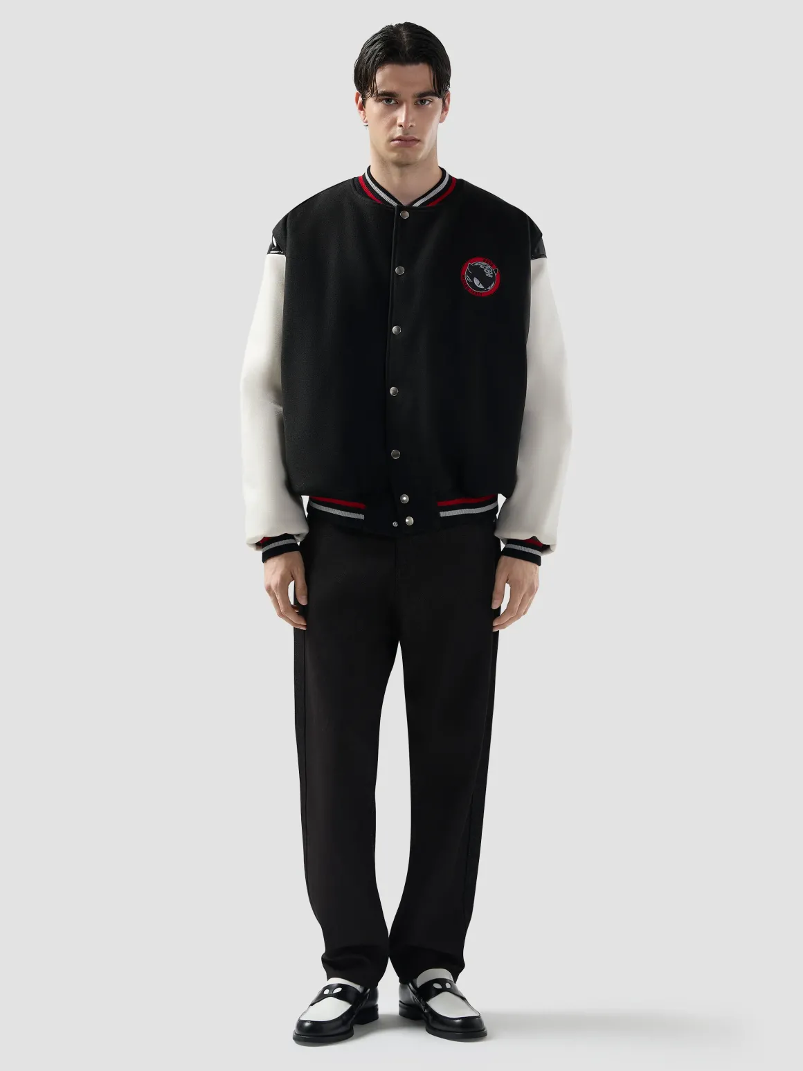 Bomber con patch Kittho