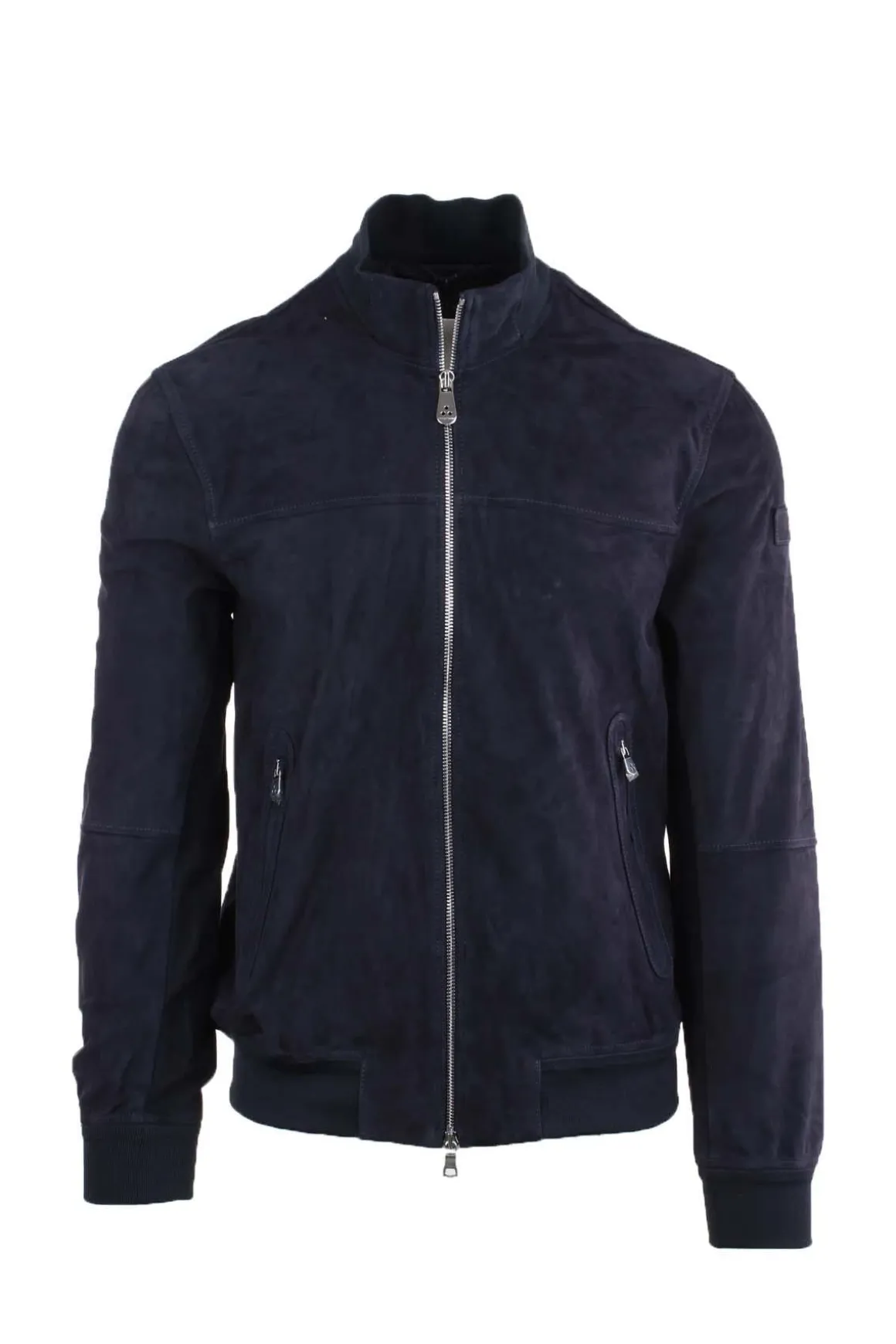 Bomber in pelle scamosciata Sands