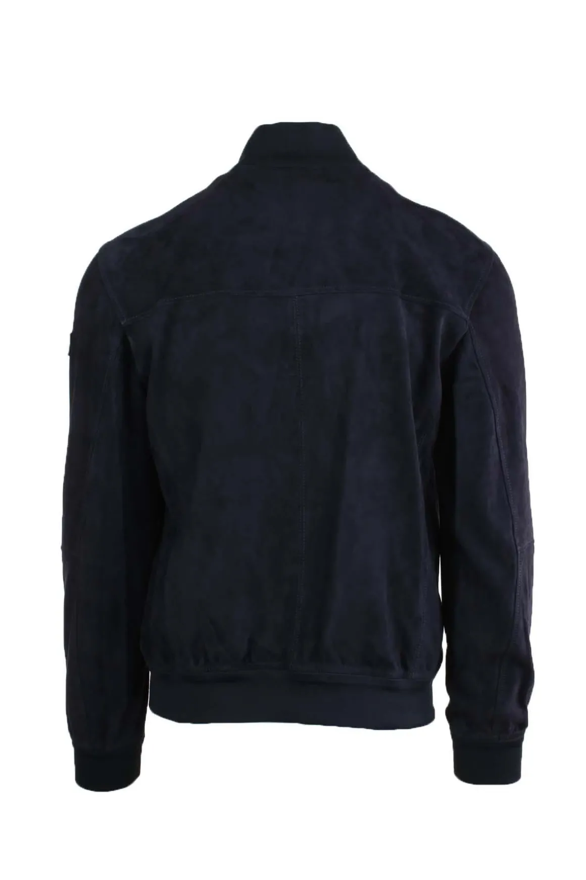 Bomber in pelle scamosciata Sands