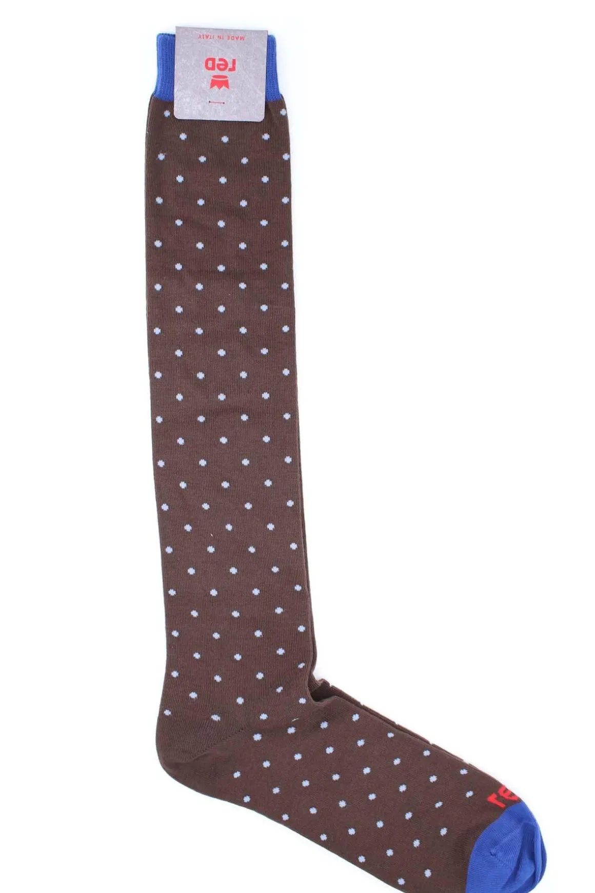 Calze lunghe fantasia pois