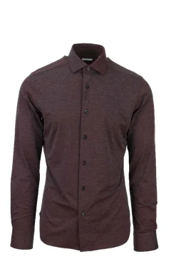 Camicia collo francesce tessuto tecnico Active