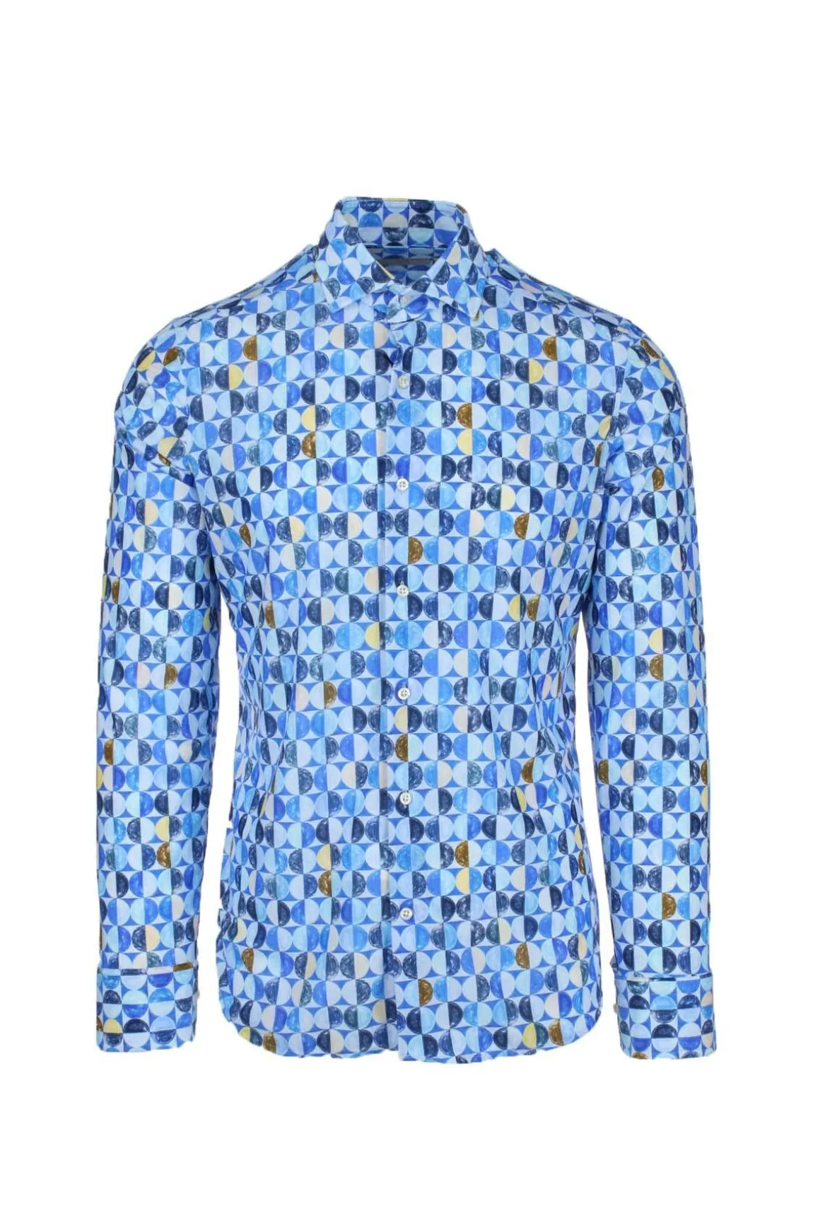 Camicia fantasia in tessuto tecnico Next