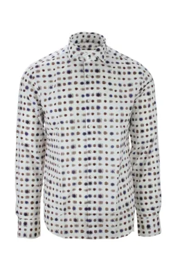 Camicia in cotone fantasia