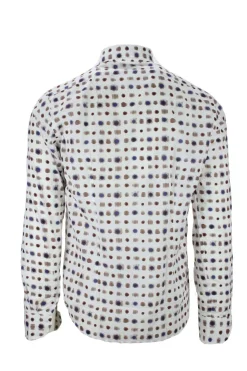 Camicia in cotone fantasia