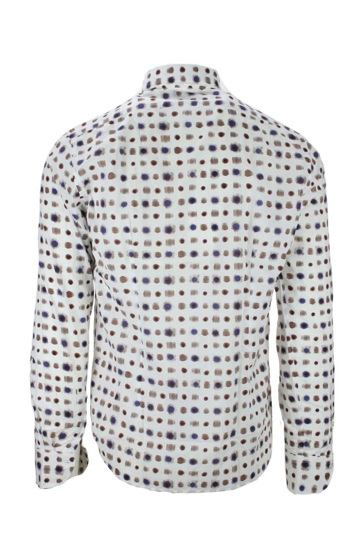 Camicia in cotone fantasia