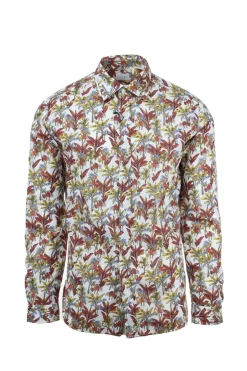 Camicia in cotone fantasia