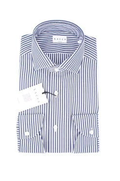 Camicia in cotone righe