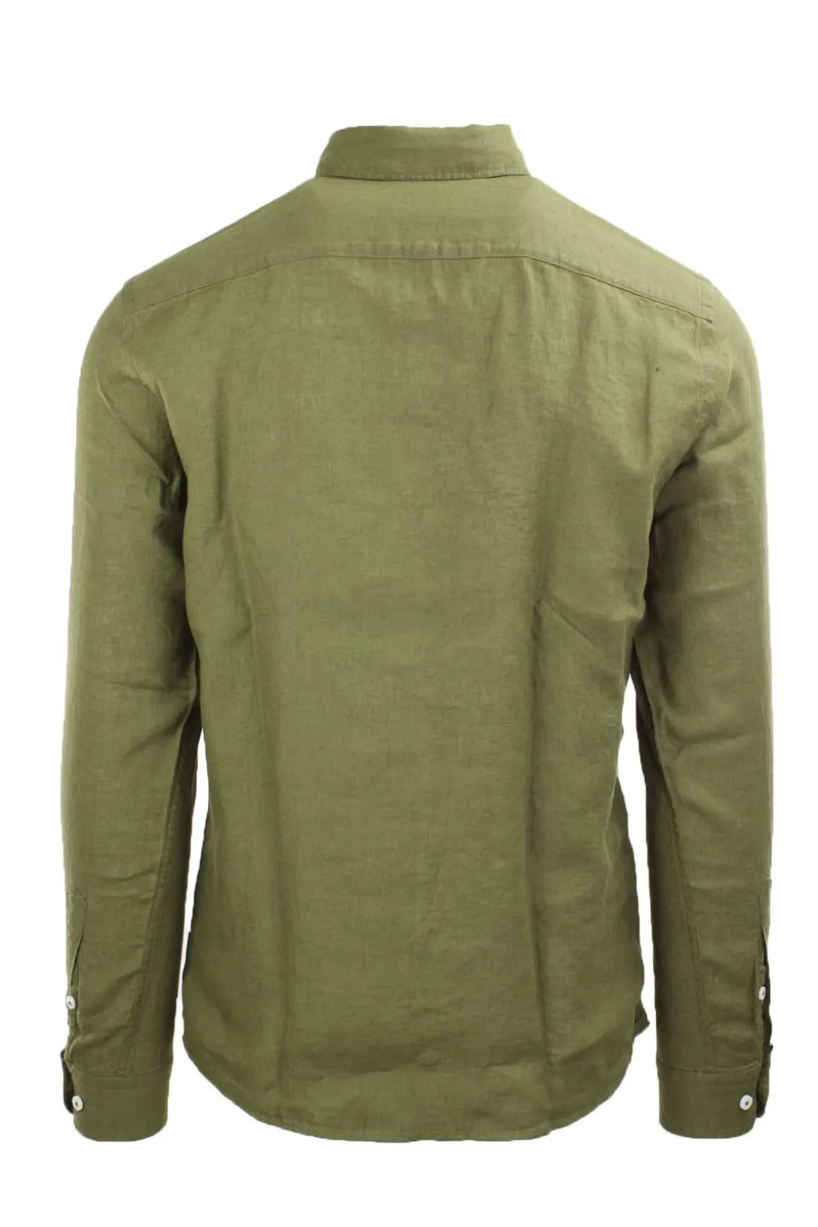 Camicia in lino Boss