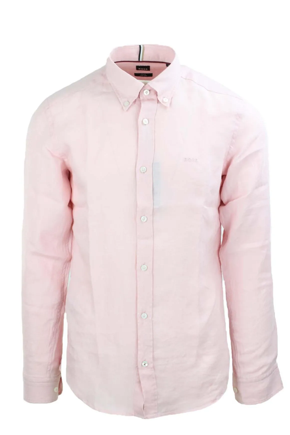 Camicia in lino Boss