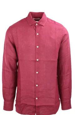 Camicia in lino manica lunga Pamplona Saint Barth MC2