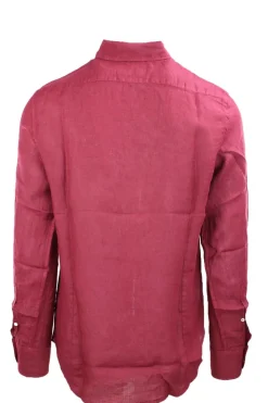 Camicia in lino manica lunga Pamplona Saint Barth MC2