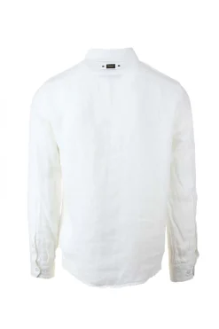 Camicia in lino manica lunga