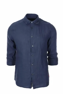 Camicia in lino manica lunga