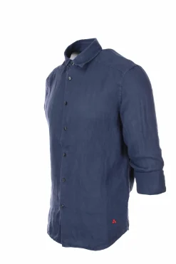 Camicia in lino manica lunga