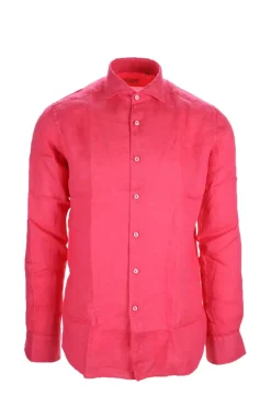 Camicia in Lino uomo Manica Lunga