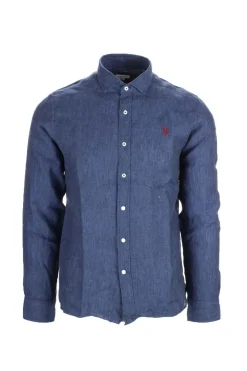 Camicia in lino Us Polo Assn