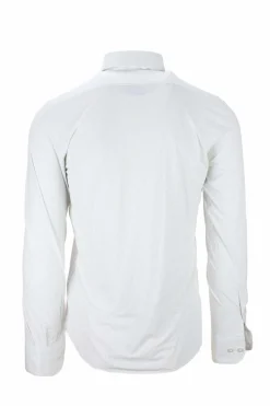 Camicia in tessuto tecnico micro fantasia