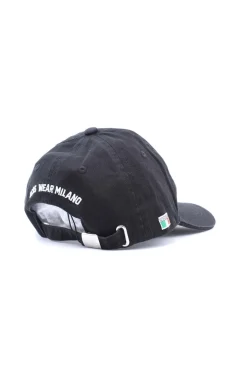 Cappello Baseball Uomo Cotone Logo Frontale