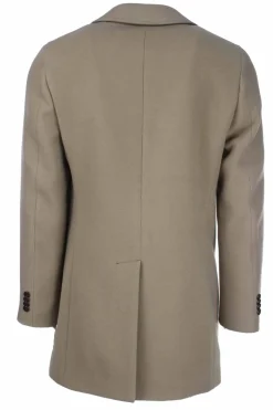 Cappotto in lana unito