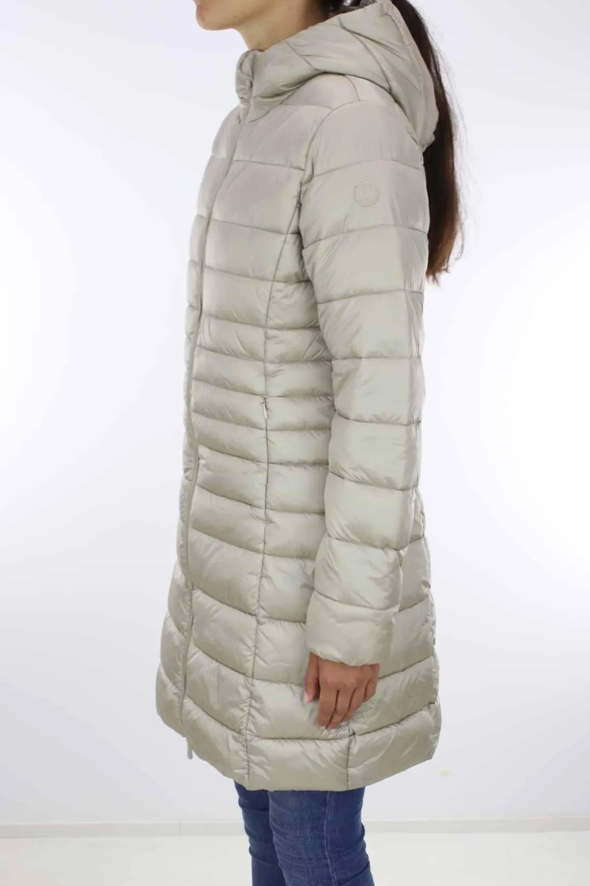 Cappotto lungo con cappuccio Camille