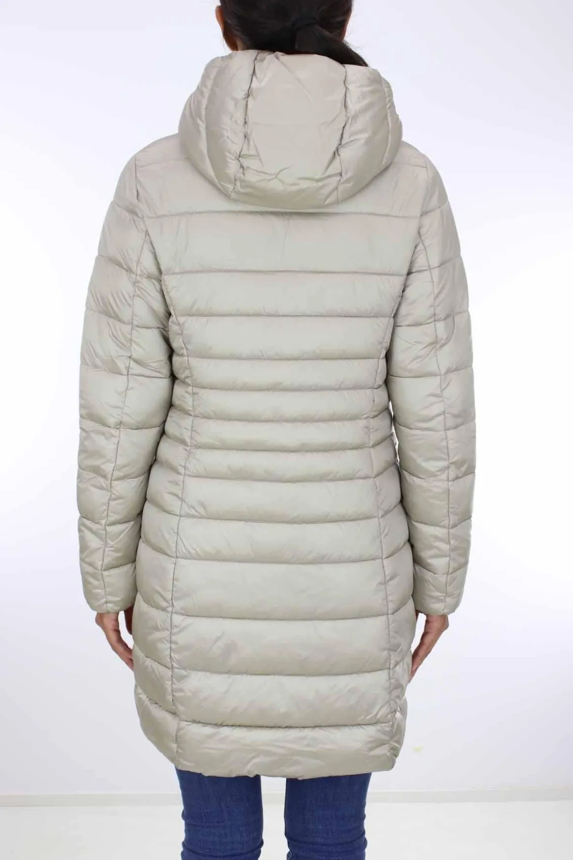 Cappotto lungo con cappuccio Camille