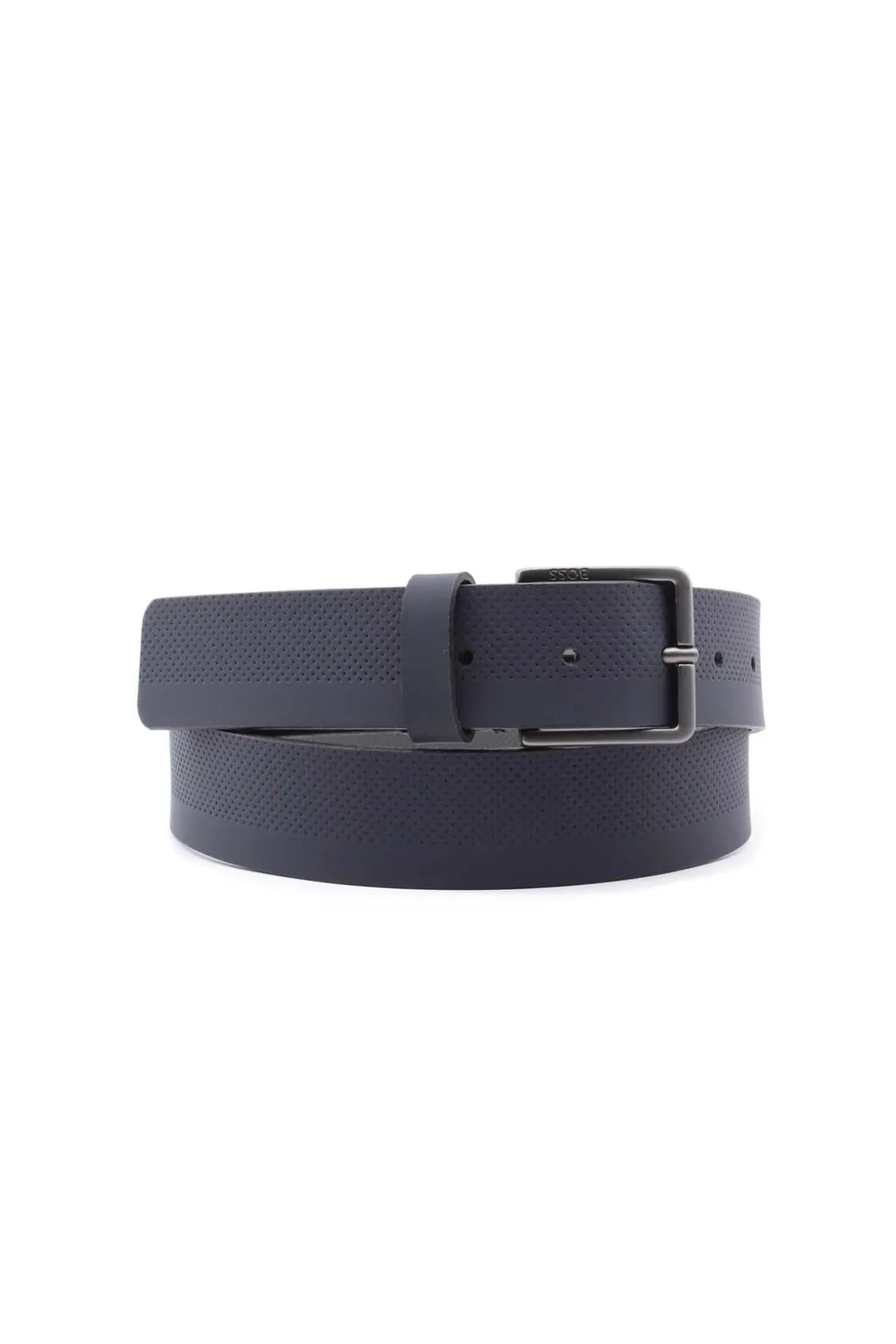 Cintura in pelle micropuntinata