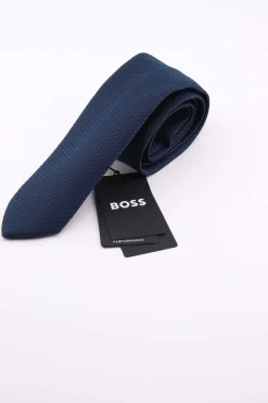 Cravatta in seta fantasia Boss