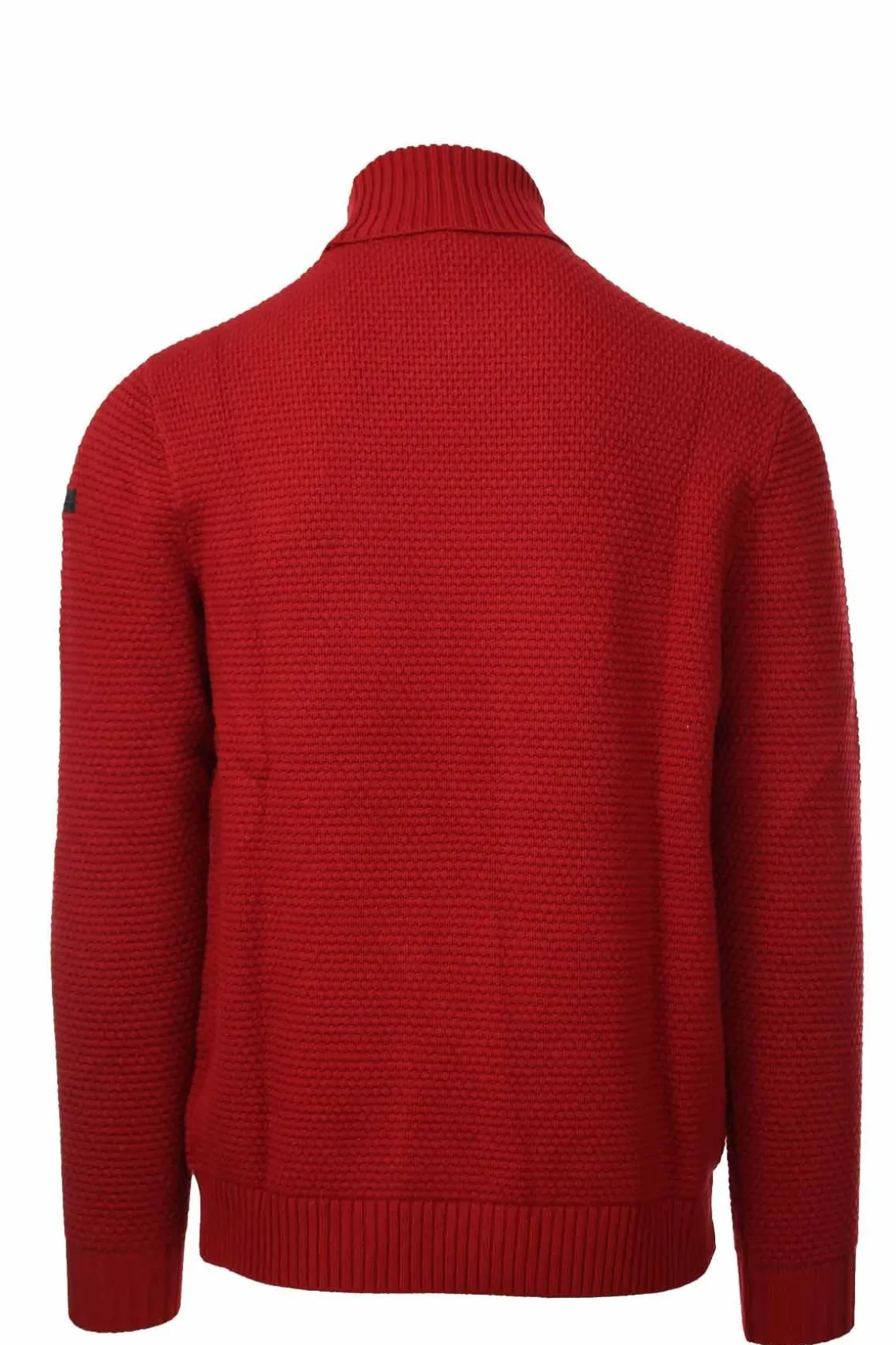 Dolcevita cotone disegno a rilievo