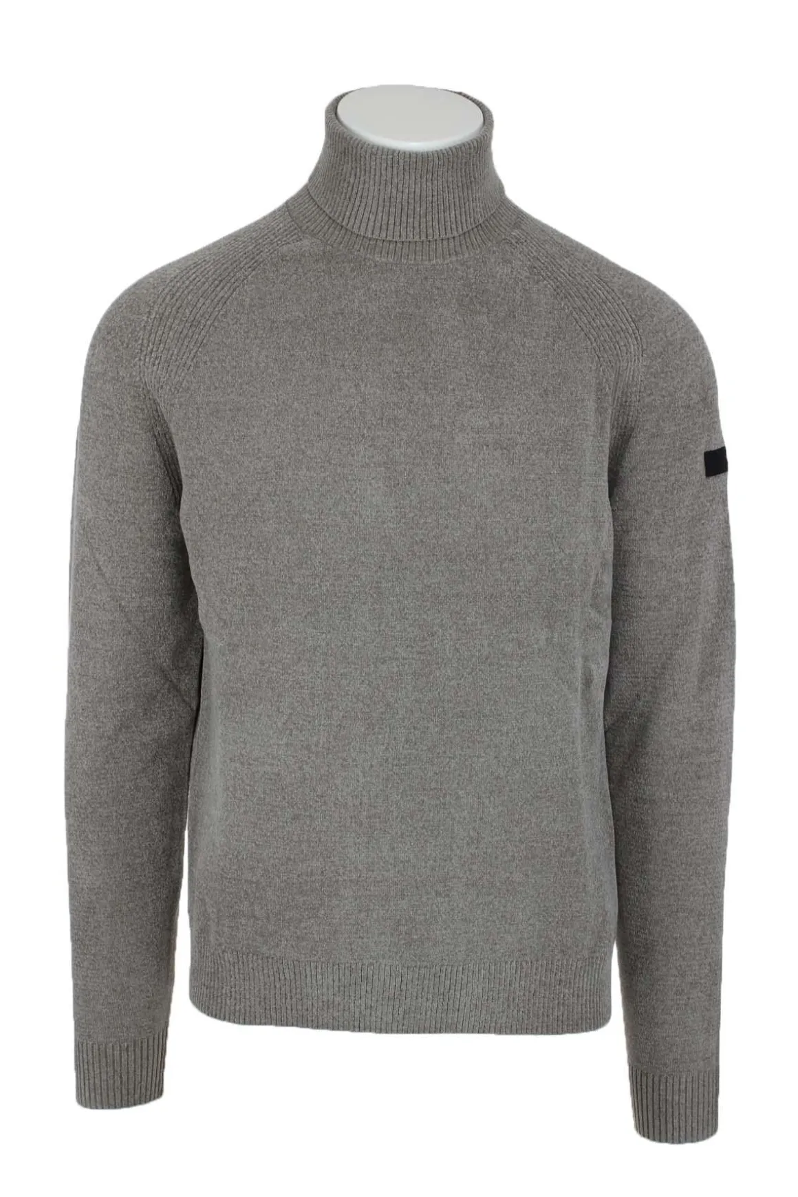 Dolcevita in ciniglia velvet turtleneck knit