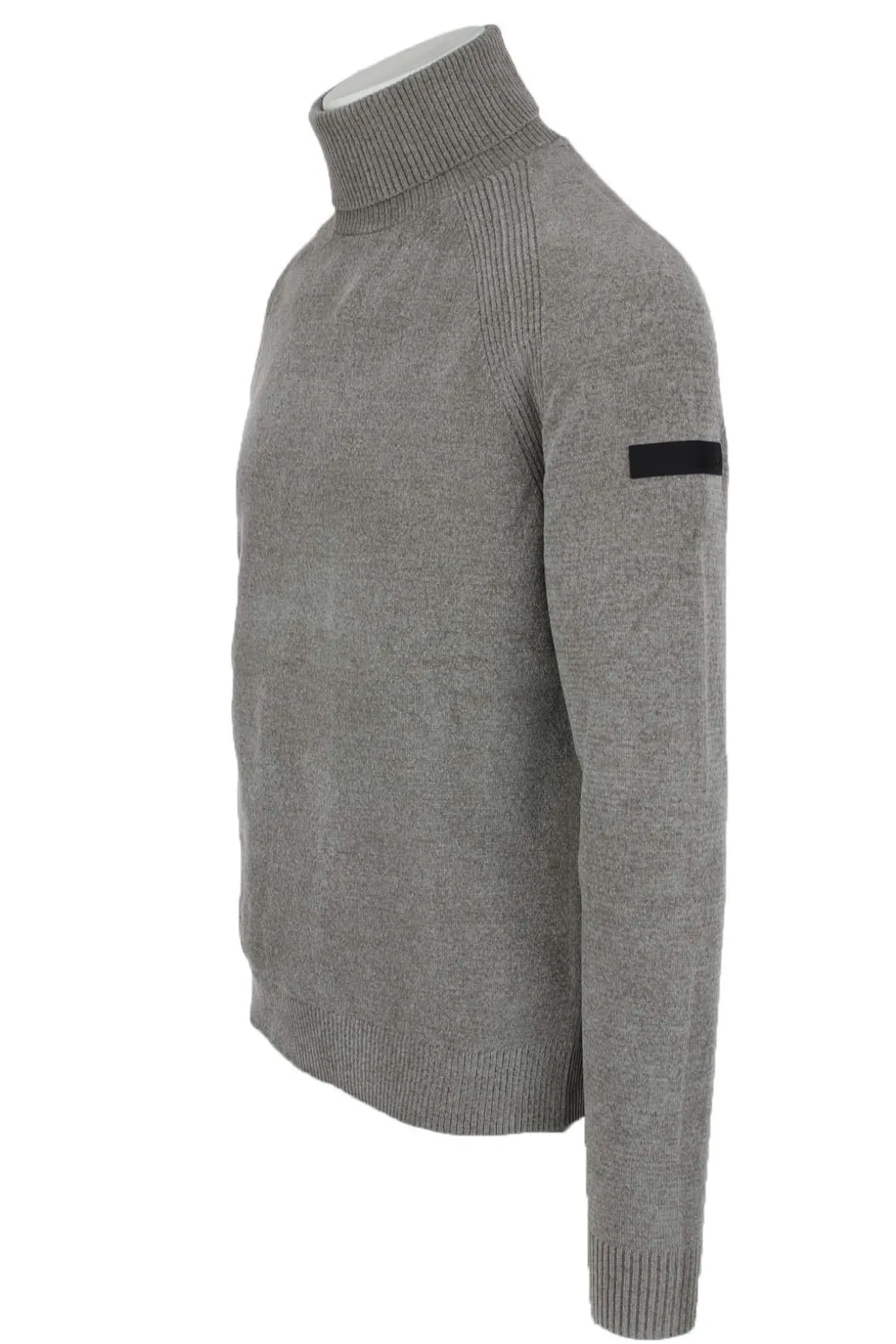 Dolcevita in ciniglia velvet turtleneck knit