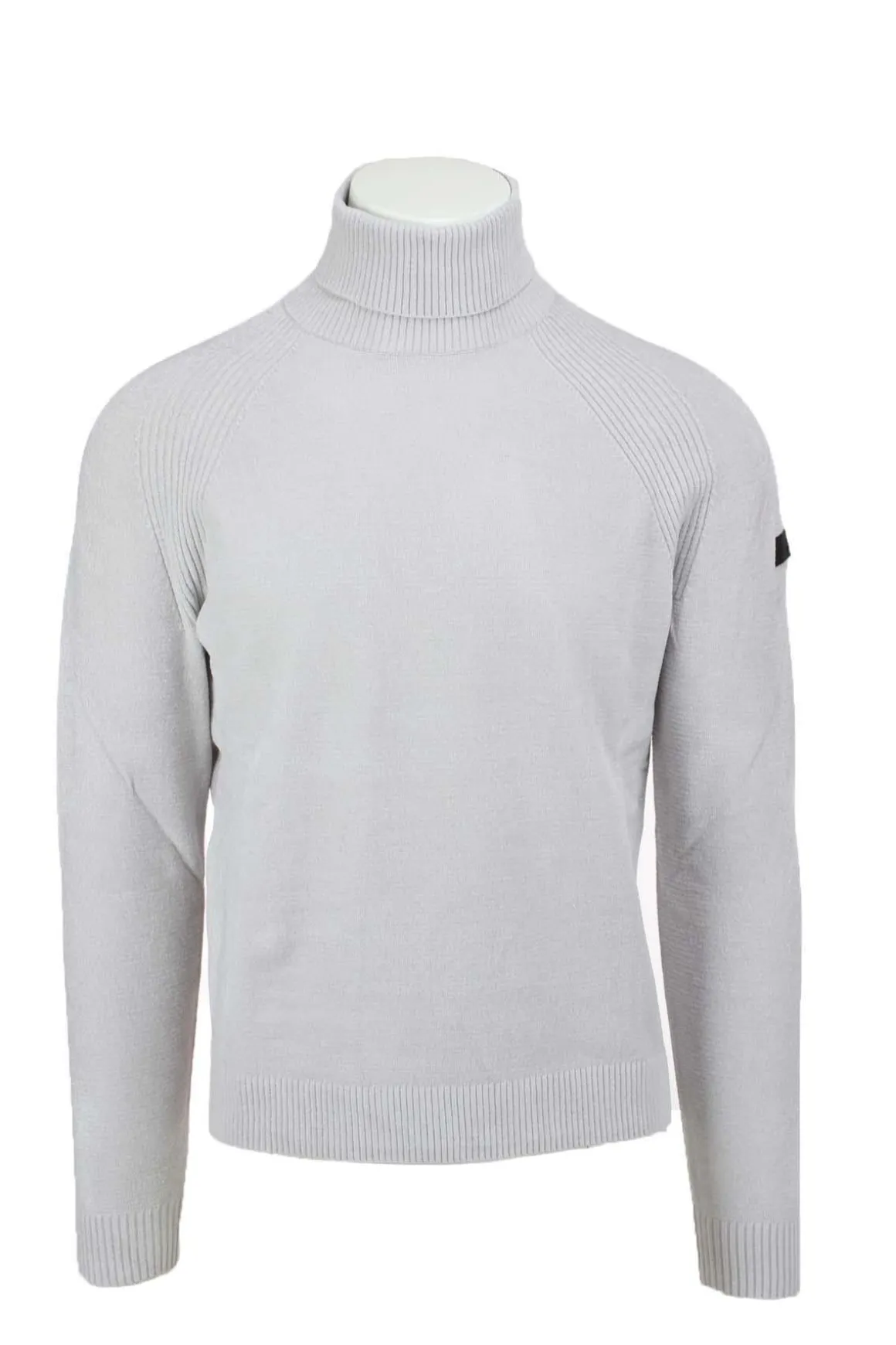 Dolcevita in ciniglia velvet turtleneck knit