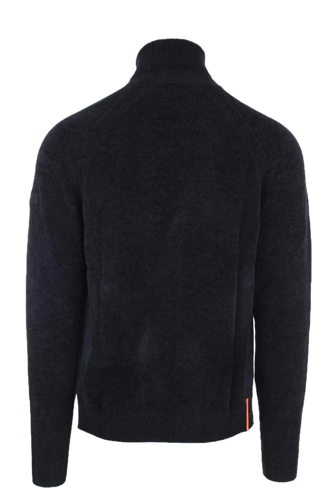 Dolcevita in ciniglia velvet turtleneck knit