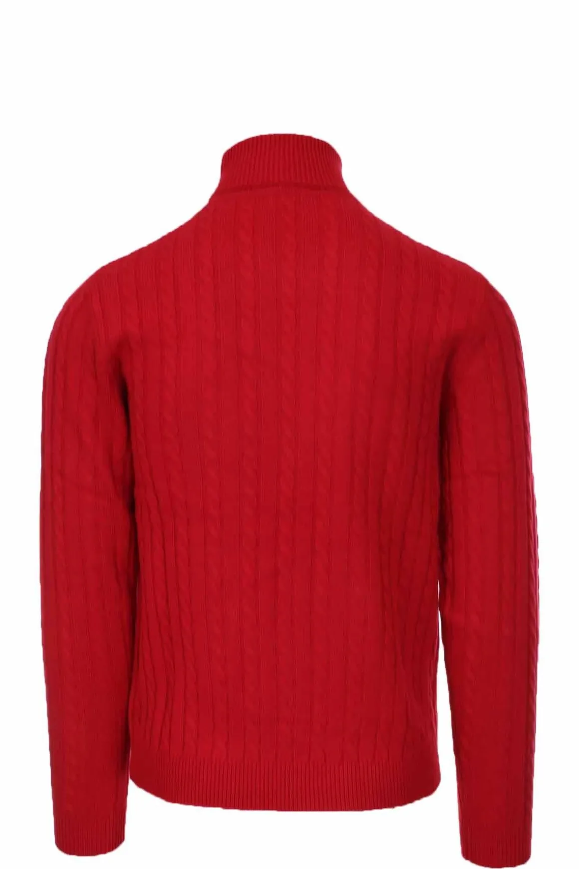 Dolcevita in lana a trecce