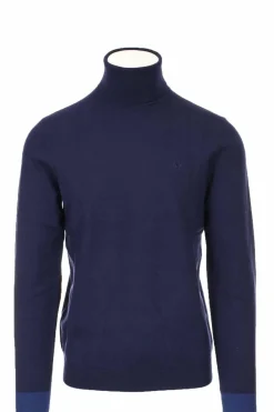 Dolcevita in lana con toppe