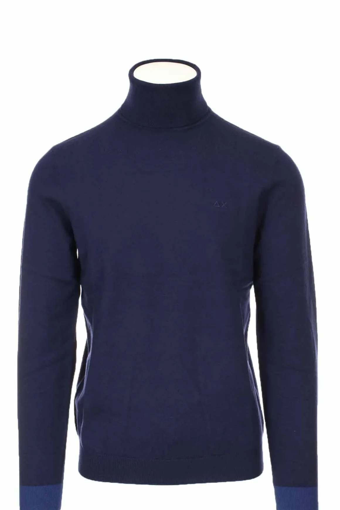 Dolcevita in lana con toppe