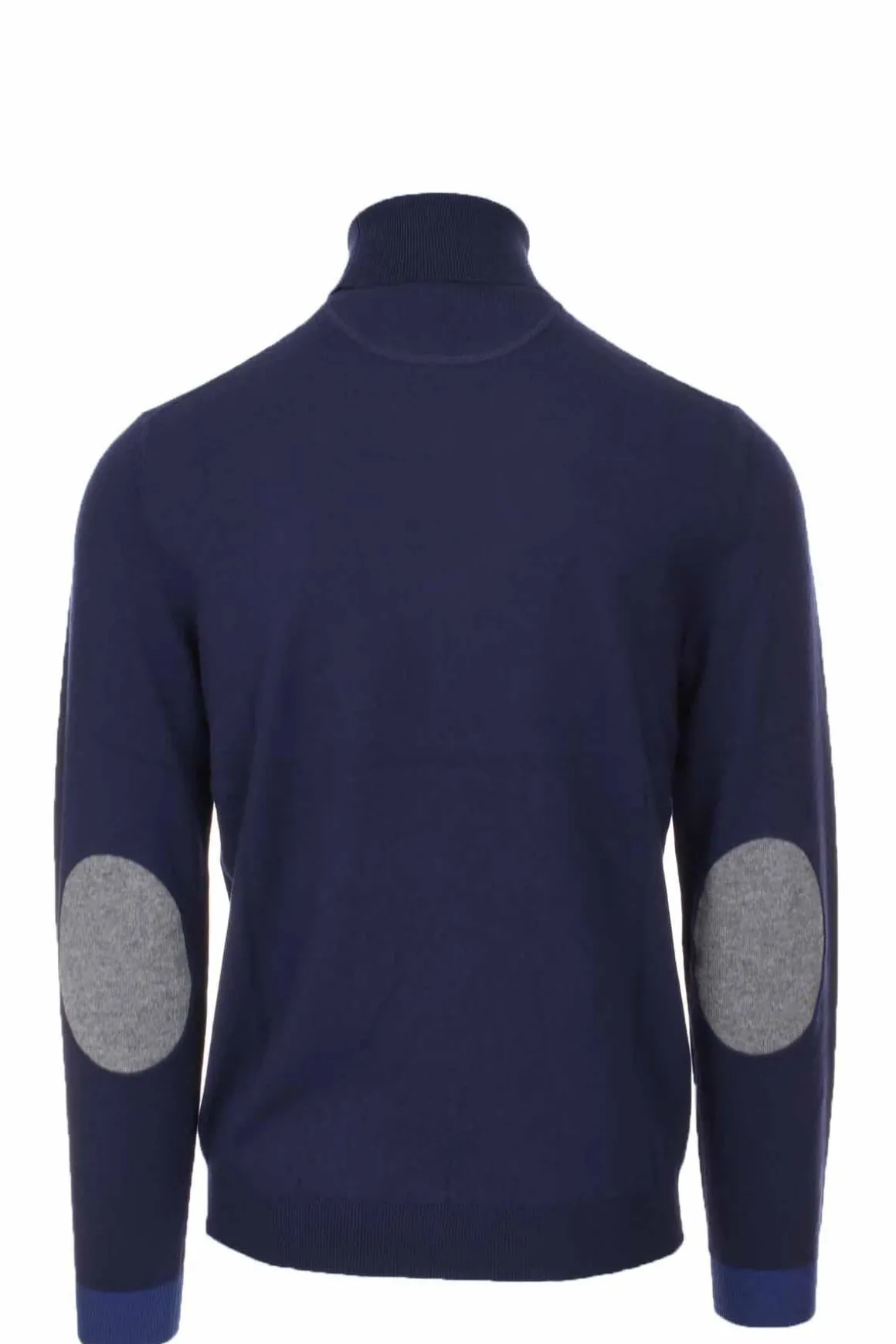 Dolcevita in lana con toppe