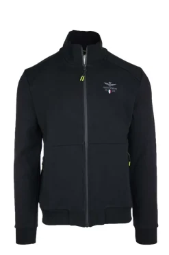 Felpa cardigan zip Centro Sportivo Aeronautica Militare Italiana