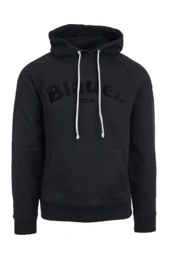 Felpa con cappuccio e logo Blauer ACADEMIC