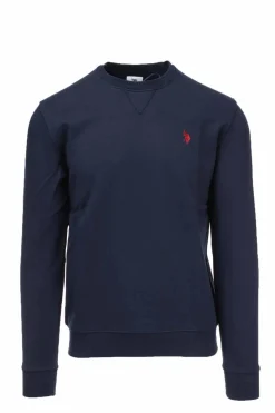 Felpa girocollo con logo