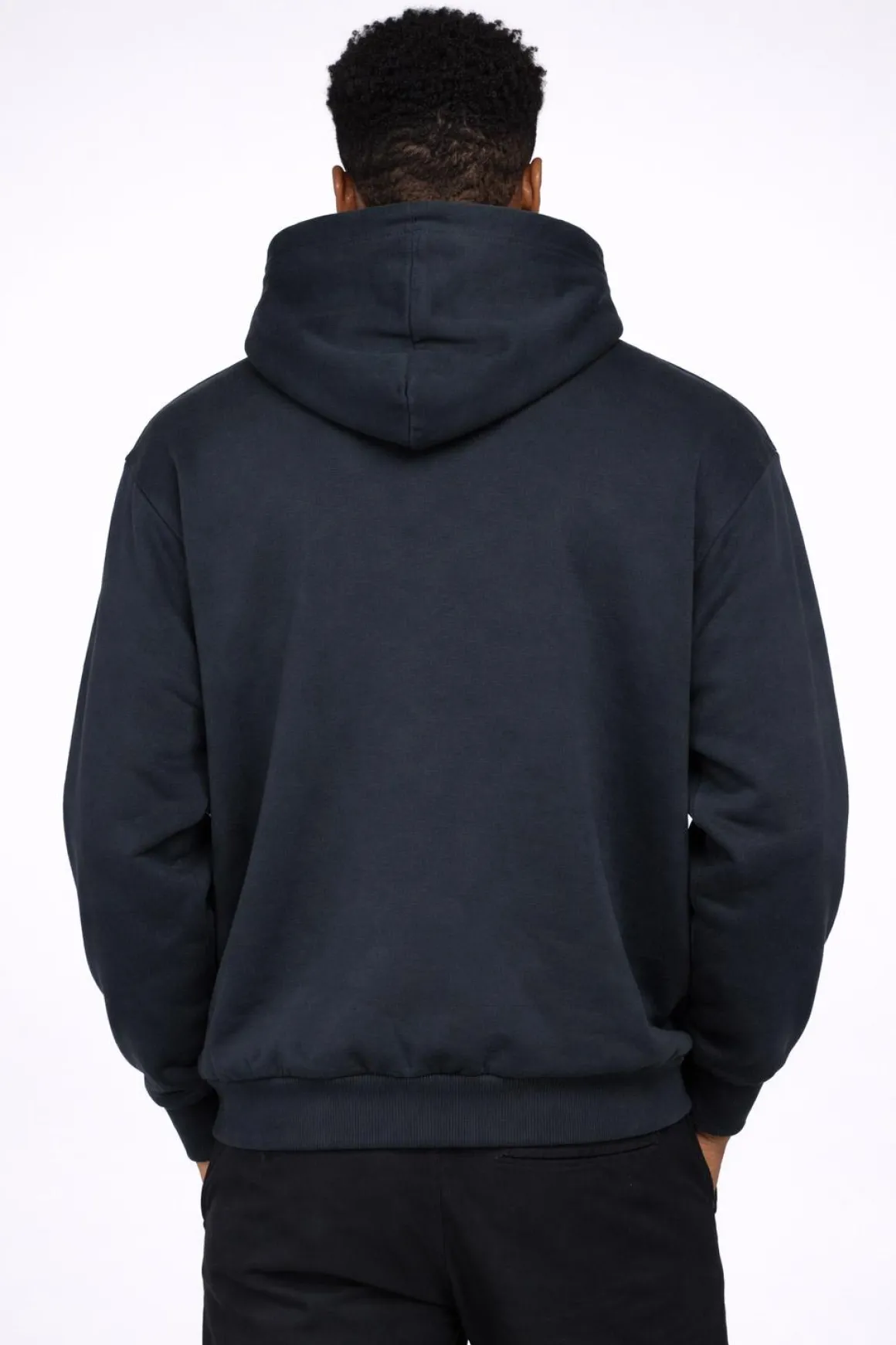 Felpa Hoodie GCDS Uomo con Logo Frontale Glitterato
