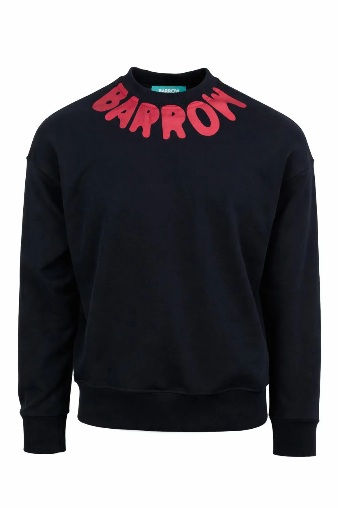 Felpa Uomo con Logo lettering sul Collo