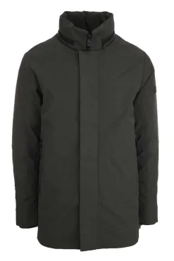 Giacca caban con cappuccio a scomparsa Peebles