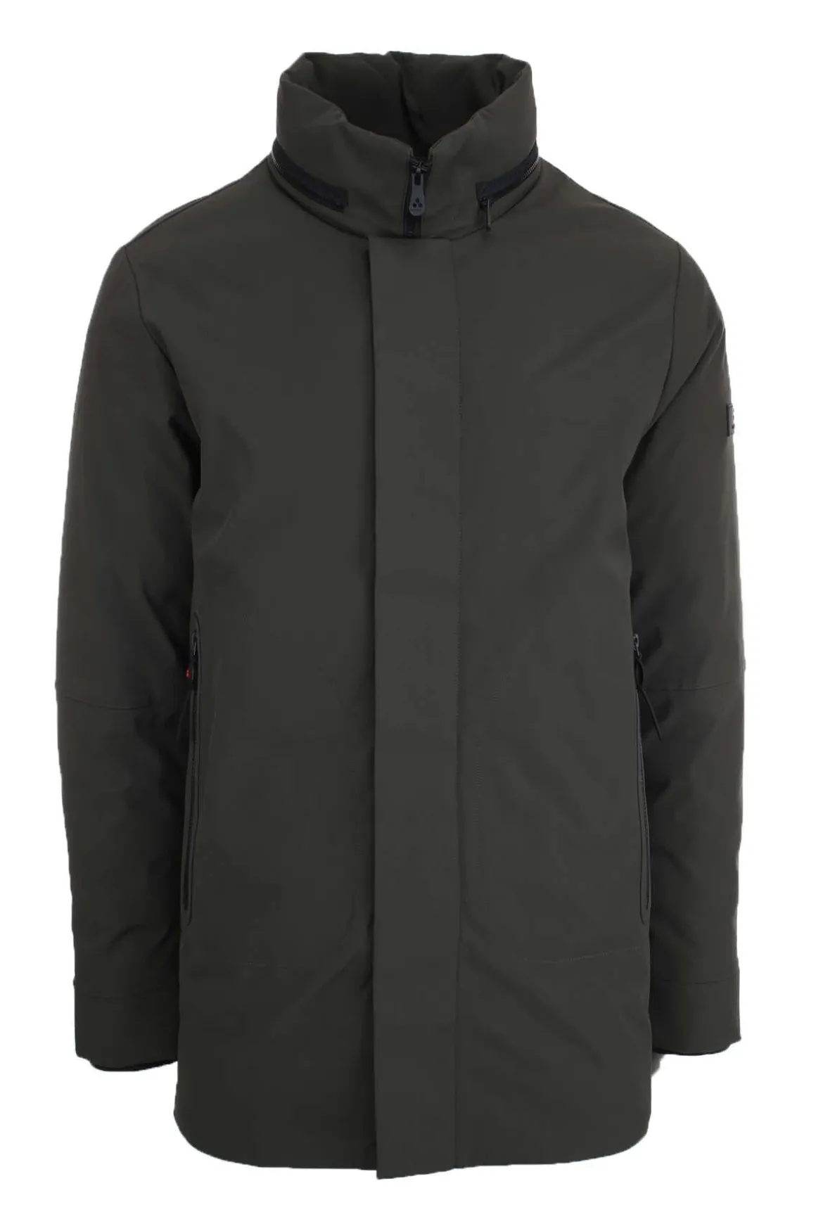 Giacca caban con cappuccio a scomparsa Peebles