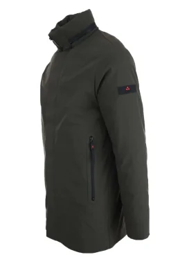 Giacca caban con cappuccio a scomparsa Peebles