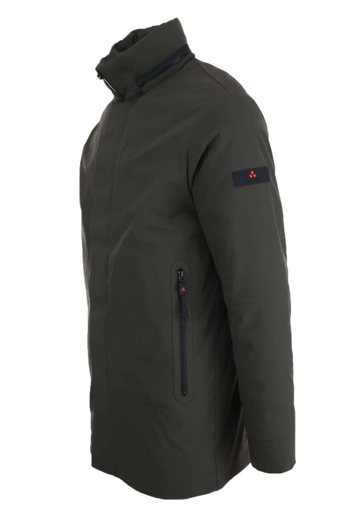 Giacca caban con cappuccio a scomparsa Peebles