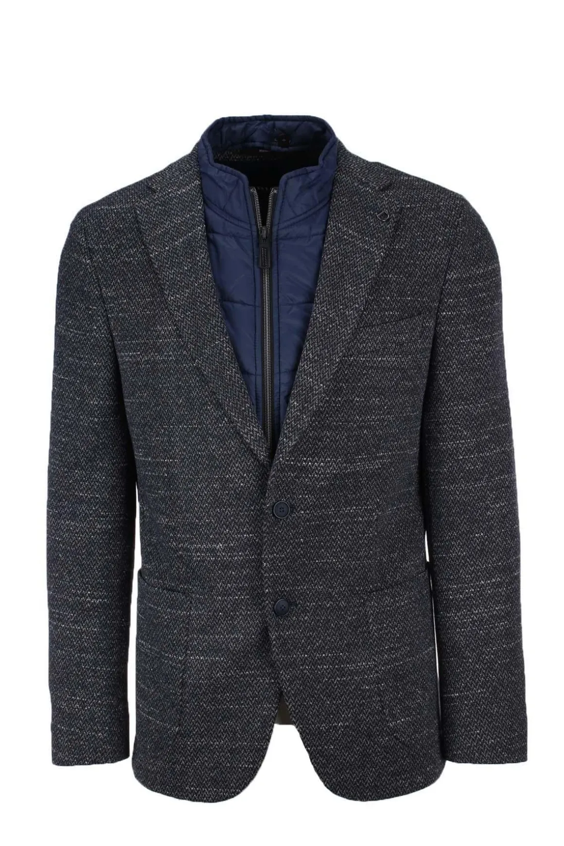 Giacca con pettorina removibile