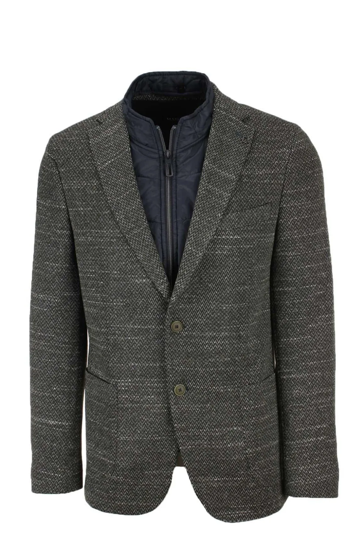 Giacca con pettorina removibile